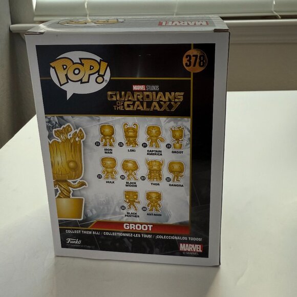 Funko POP! Marvel: Groot #378 – Guardians of the Galaxy Vinyl Figure - Picture 3 of 3